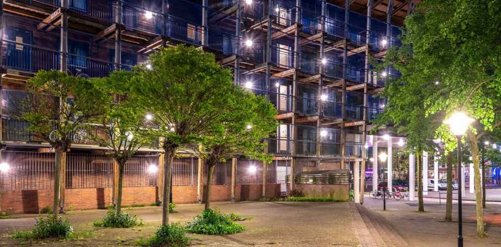 Lightronics DOTT, R3 en TPN armaturen in appartementencomplex Hoge Rij in Deventer Lightronics DOTT, R3 en TPN armaturen in appartementencomplex Hoge Rij in Deventer